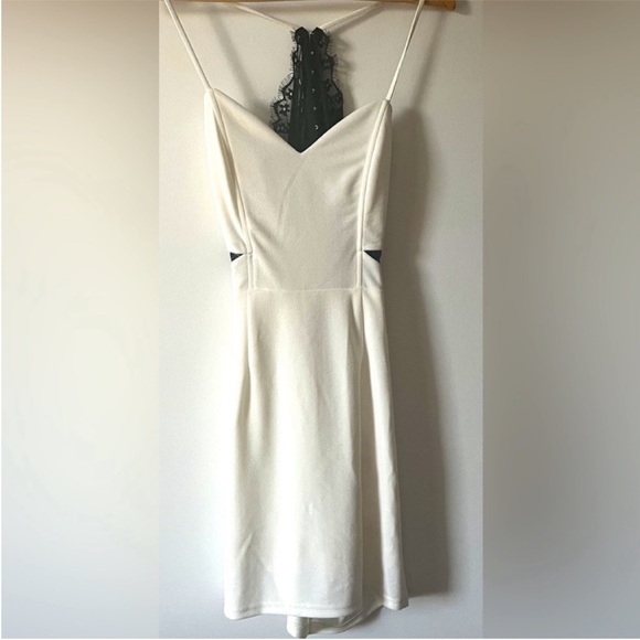 DANCE & MARVEL White Mini Dress - US M - Picture 2 of 5